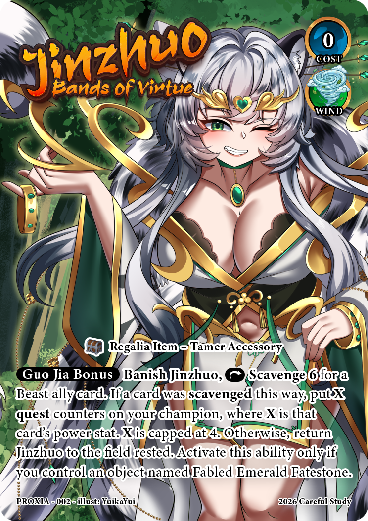 Jinzhuo, Bands of Virtue